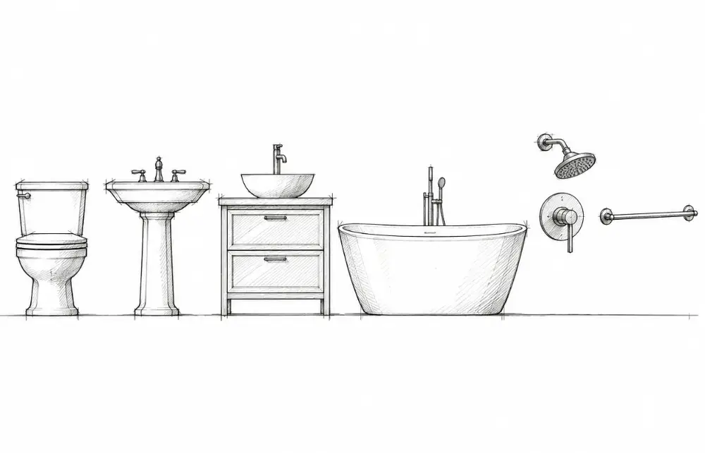 Drawing: Fixtures