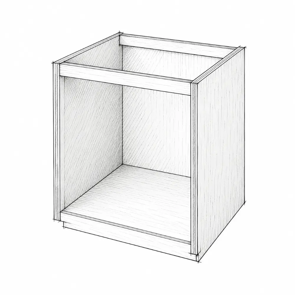 Drawing: Box (carcass)