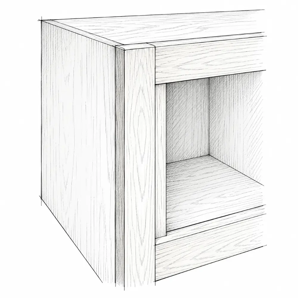 Drawing: Face frame
