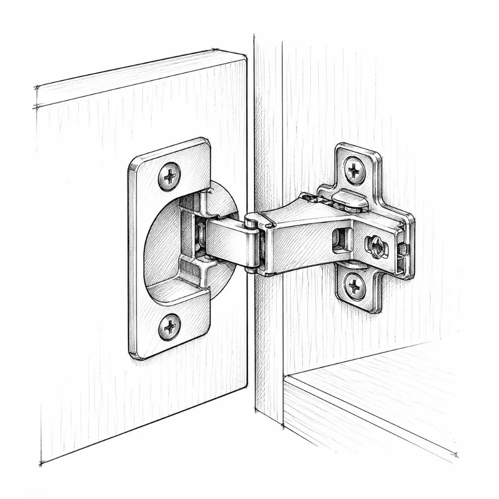 Drawing: Hinge