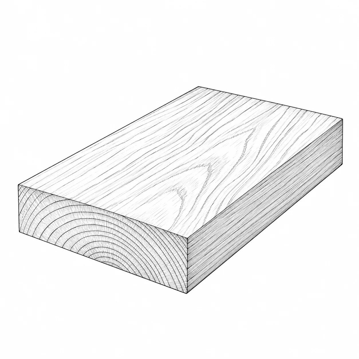 Wood grain board