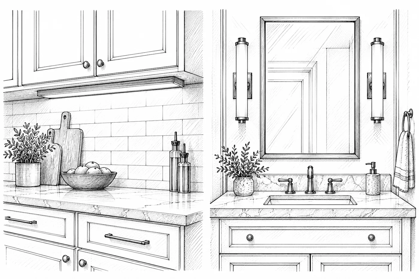 Under-cabinet and vanity lights