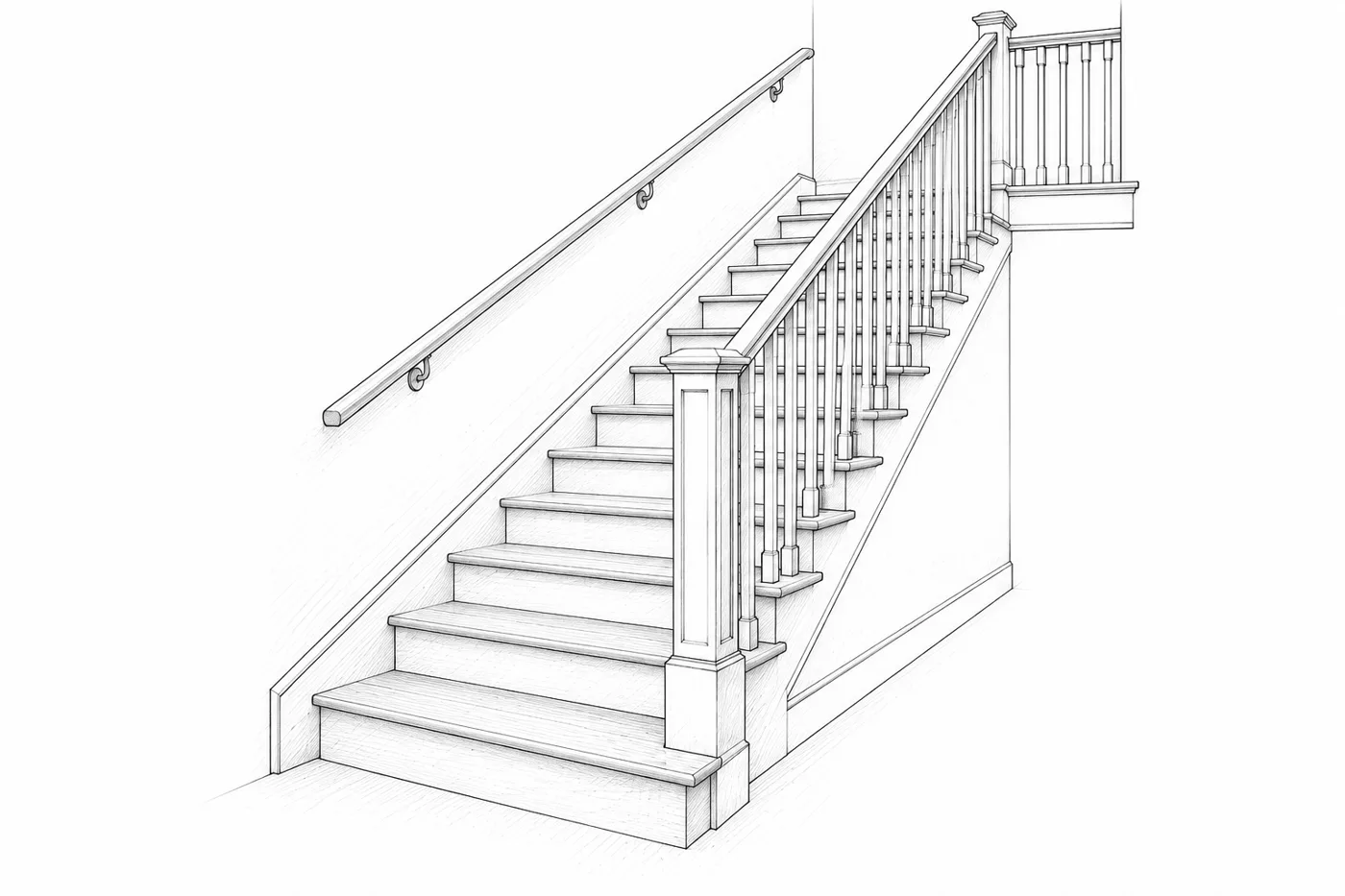 Drawing: stairs